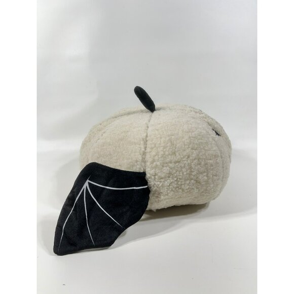 Halloween Jack-O'-Lantern Pumpkin With Bat Wings 8.5" x 19" Decorative Pillow - Picture 9 of 16